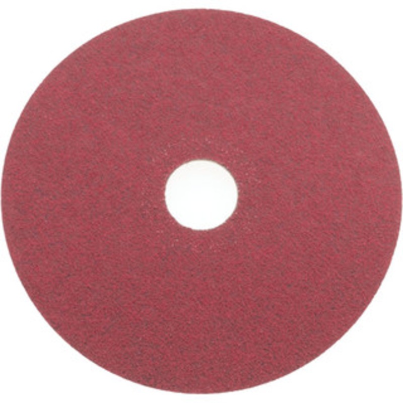 Norton 5 Diam, 7/8 Hole, 60 Grit Ceramic Alumina Fiber Disc Coarse 77696008414 – 92882596