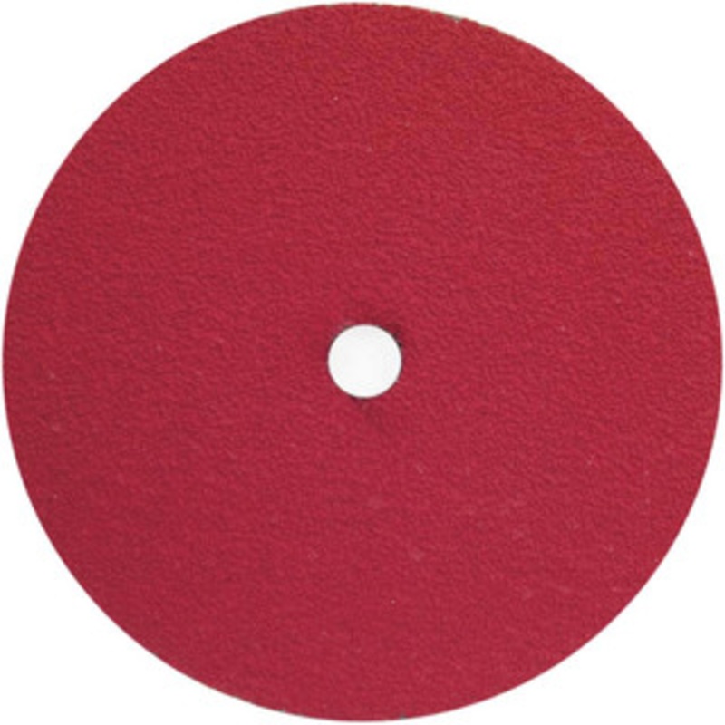 Norton 9-1/8 Diam, 7/8 Hole, 24 Grit Ceramic Alumina Fiber Disc Very Coarse 77696010012 – 92882273