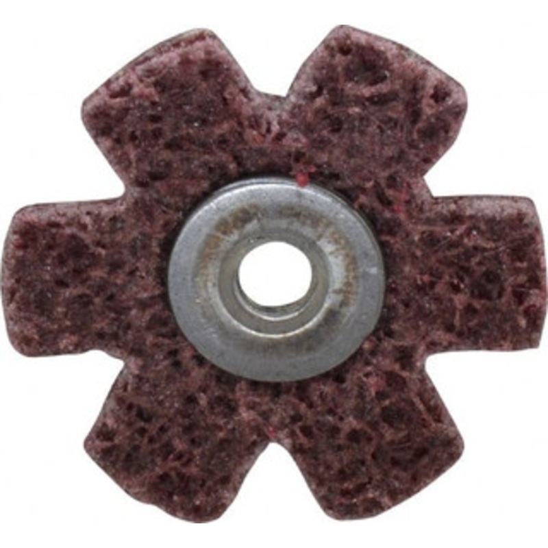 Superior Abrasives 1-1/2 Diam Nonwoven Sanding Star Medium Grade, Eyelet, 8,000 RPM 28833 – 40037558