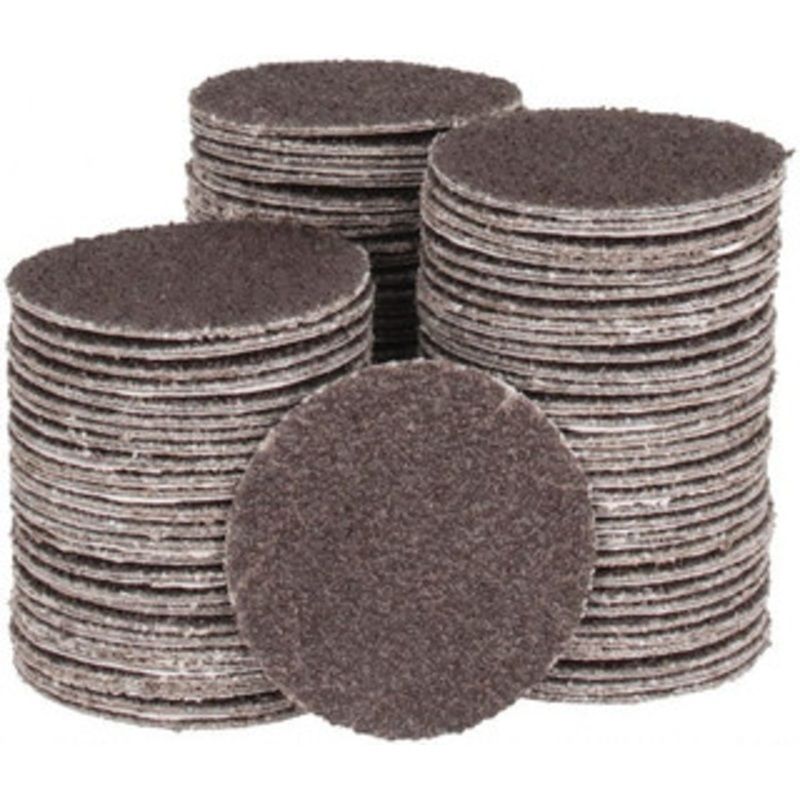 Tru-Maxx 1-1/2 Diam, 60 Grit Aluminum Oxide Adhesive PSA Disc Medium Grade, X Weighted Cloth Backing, For Right Angle/Vertical Shaft Portable Grinders 7000150-60 – 78281425