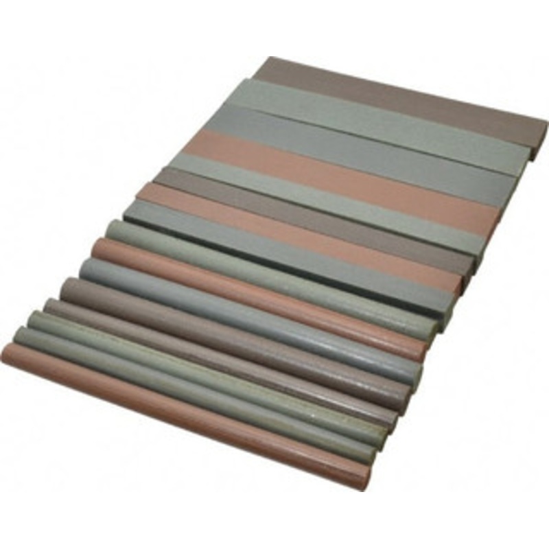 Cratex Oblong, Round & Square Abrasive 16-Piece Block & Stick Kit Coarse, Medium, Fine & Extra Fine Grade 228-KIT – 05087002