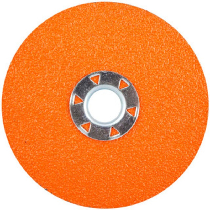 Norton 4-1/2 Diam, 5/8 Hole, 60 Grit Ceramic Alumina Fiber Disc Coarse, 11,000 Max RPM, Series BlazeX 69957370207 – 11020559