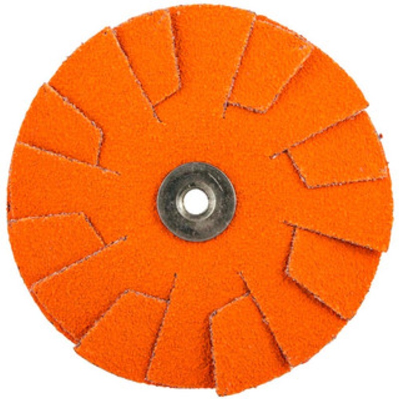 Norton Slotted Overlap Discs, Abrasive Type: Coated, Overlap Disc Type: Inward, Disc Diameter (Inch): 3, Abrasive Material: Ceramic, Grit: 60, Grade: Coarse 66261195057 – 77825487