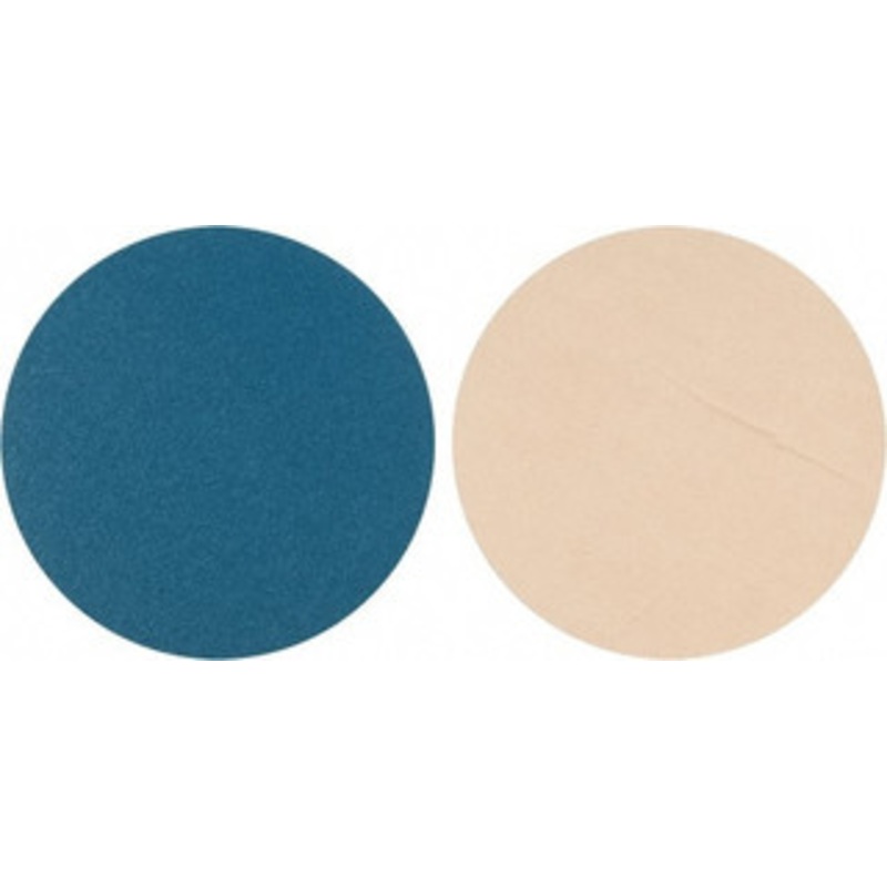 Superior Abrasives 15 Diam, 60 Grit Zirconia Alumina Adhesive PSA Disc Medium Grade, Blue, Cloth Backing, Flexible 17471 – 01008747