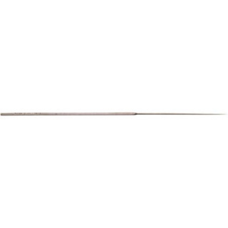 Value Collection 5-1/2 Needle Precision Swiss Pattern Round File 2-5/32 LOC, 1/64 Width, with Handle LEC3021 – 42336156
