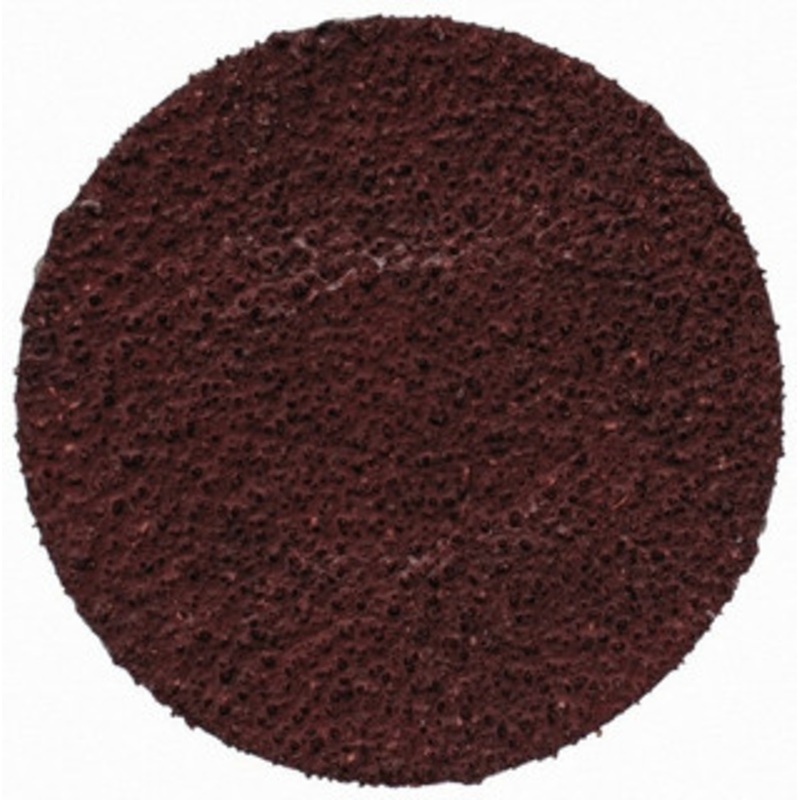 Weiler Abrasives 2 60 Grit Aluminum Oxide Quick Change Disc Type S Attachment, Medium Grade, Red, Coated, 25,000 RPM 97411 – 70371711