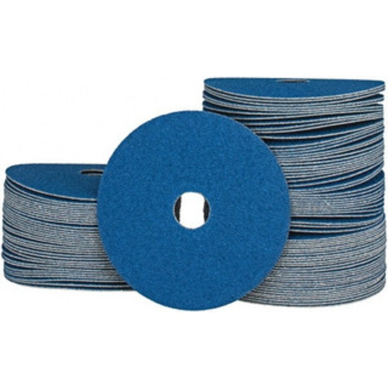 CGW Abrasives 5 Diam, 7/8 Hole, 50 Grit Zirconia Alumina Fiber Disc Coarse, 12,200 Max RPM 48535 – 89496913