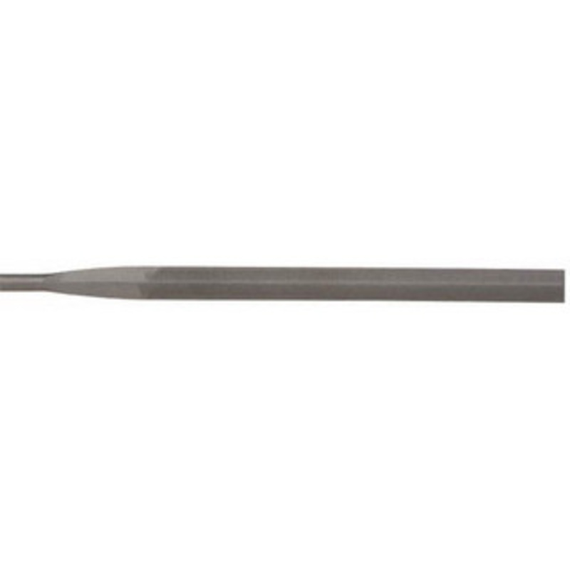Grobet USA 6-1/4 Needle Precision Swiss Pattern Slitting File 4 Cut, 3 LOC, with Handle 31.609 – 60236247