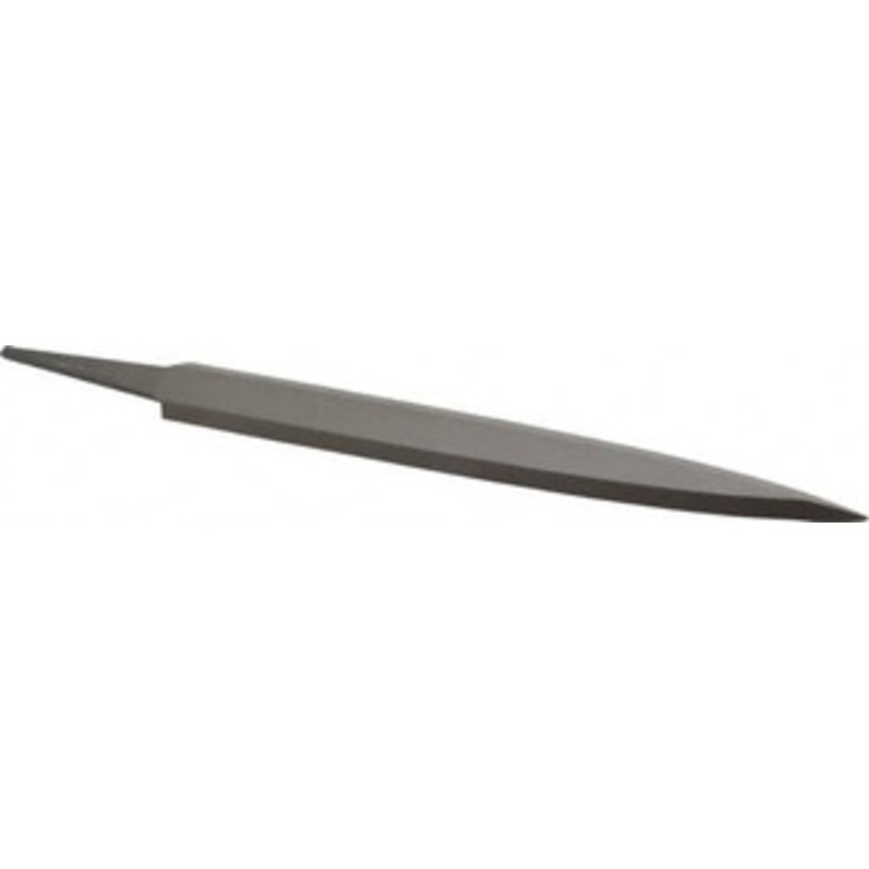 Grobet USA 8 Standard Precision Swiss Pattern Barrette File Double Cut, 2 Cut, 7/8 Width x 13/64 Thick, with Tang 31.033 – 60200425