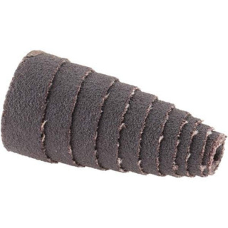 Merit Abrasives 3/4 x 1-1/2 Fine Aluminum Oxide Full Taper Cartridge Roll 120 Grit, 3/16 Pilot Hole Diam 08834181811 – 72388929