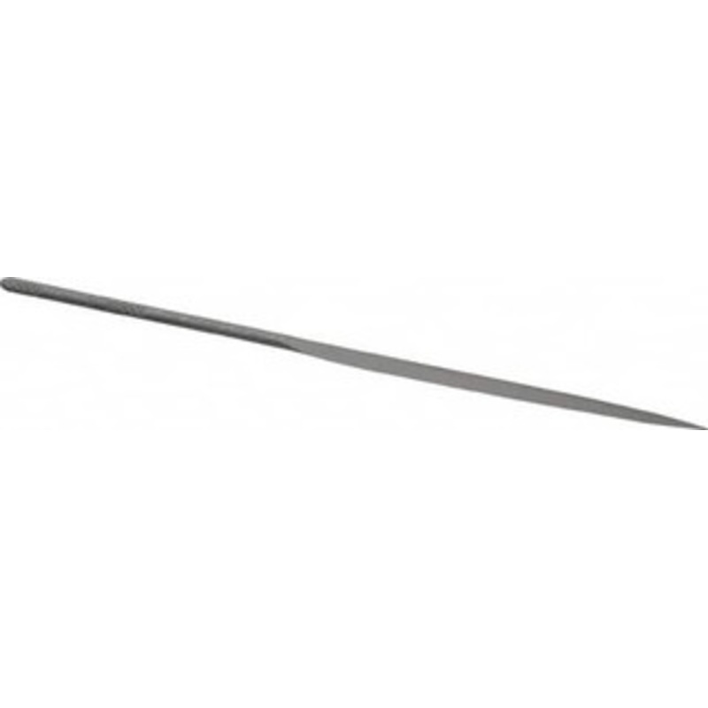 Nicholson 5-1/2 Needle Precision Swiss Pattern Barrette File 0 Cut, 2-1/2 LOC, with Handle 37640 – 60303674