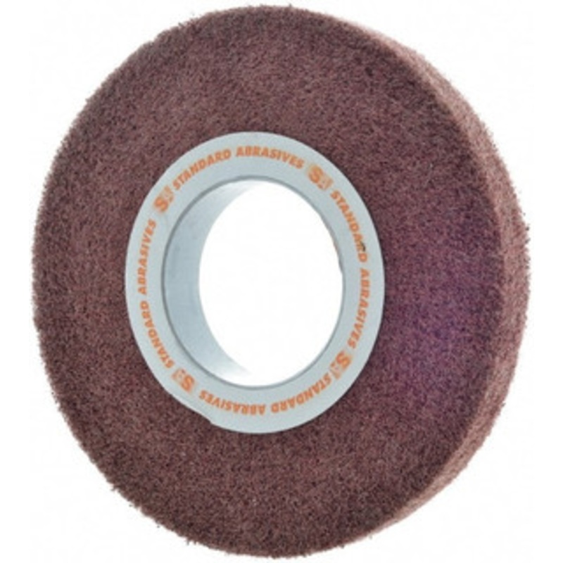 Standard Abrasives 8 x 1 Aluminum Oxide Unmounted Flap Wheel Nonwoven, Medium Grade, 3 Center Hole, 3,200 Max RPM 7010310318 – 32964033