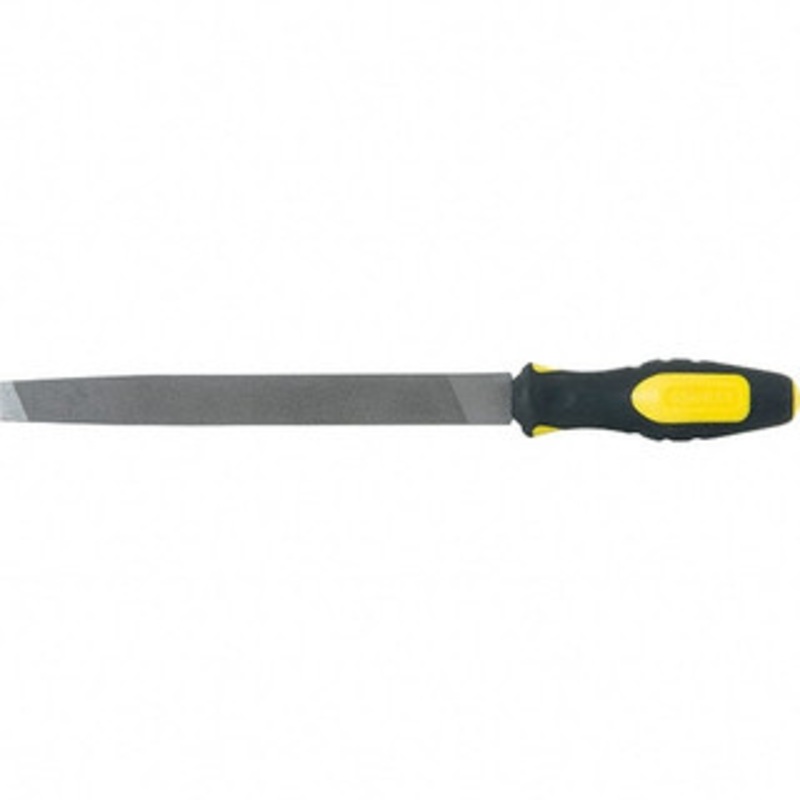 Stanley 8 Long, Bastard Cut, Flat American-Pattern File Single Cut, 2.9 Overall Thickness, Handle 21-106 – 68608744