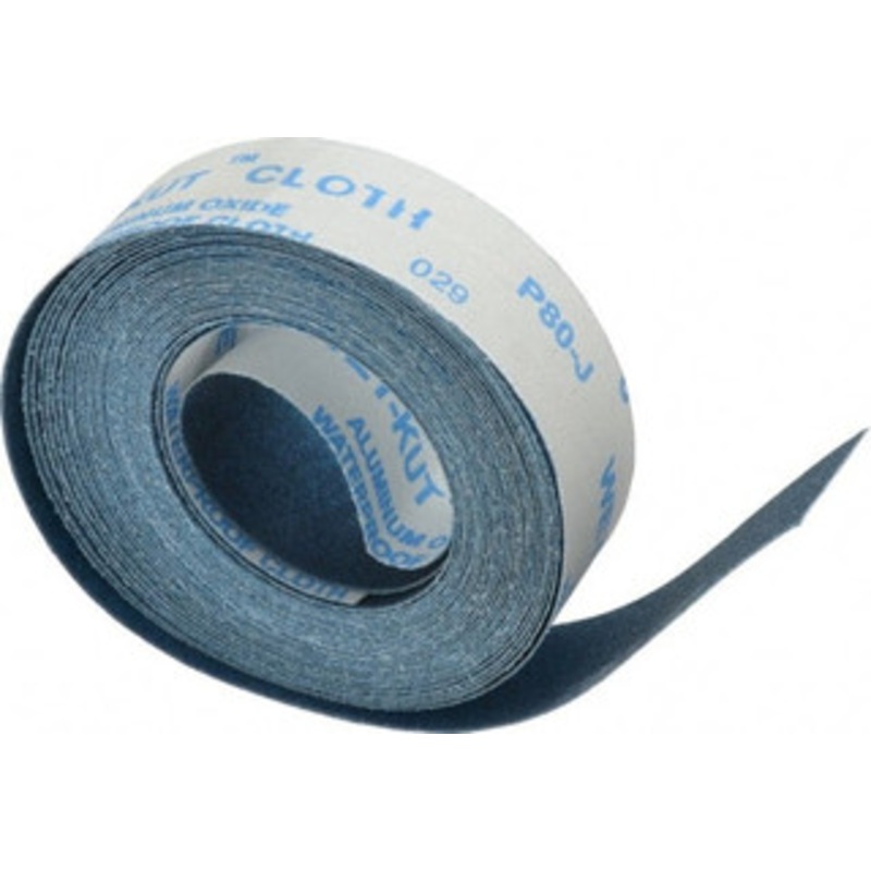 Value Collection 10 Yards x 1-1/2 3 Piece Roll Kit 80, 120, 150 Grit, & Medium, Fine & Very Fine Grades E1602 – 00389106