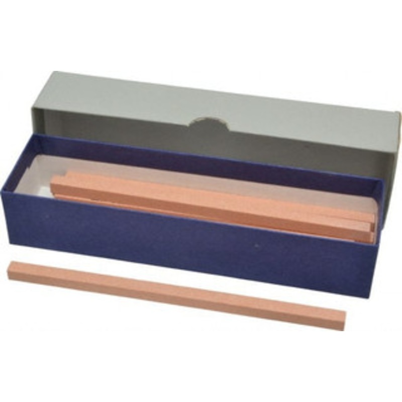 Value Collection 180 Grit Aluminum Oxide Square Polishing Stone Very Fine Grade, 1/4 Wide x 6 Long x 1/4 Thick 425-6182 – 05094404