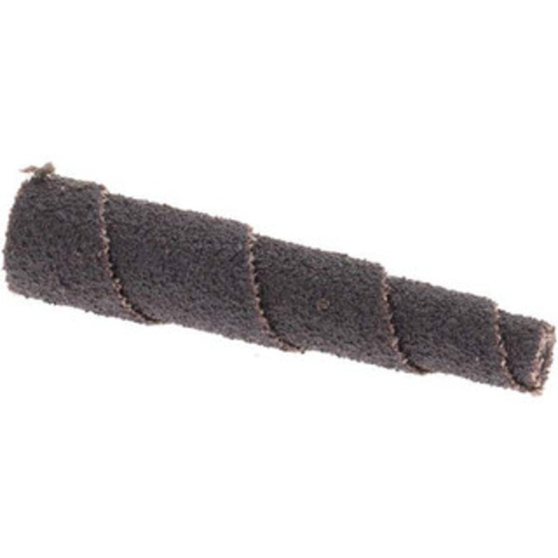 Merit Abrasives 1/2 x 2 Medium Aluminum Oxide Full Taper Cartridge Roll 80 Grit, 1/8 Pilot Hole Diam 08834181755 – 09054016