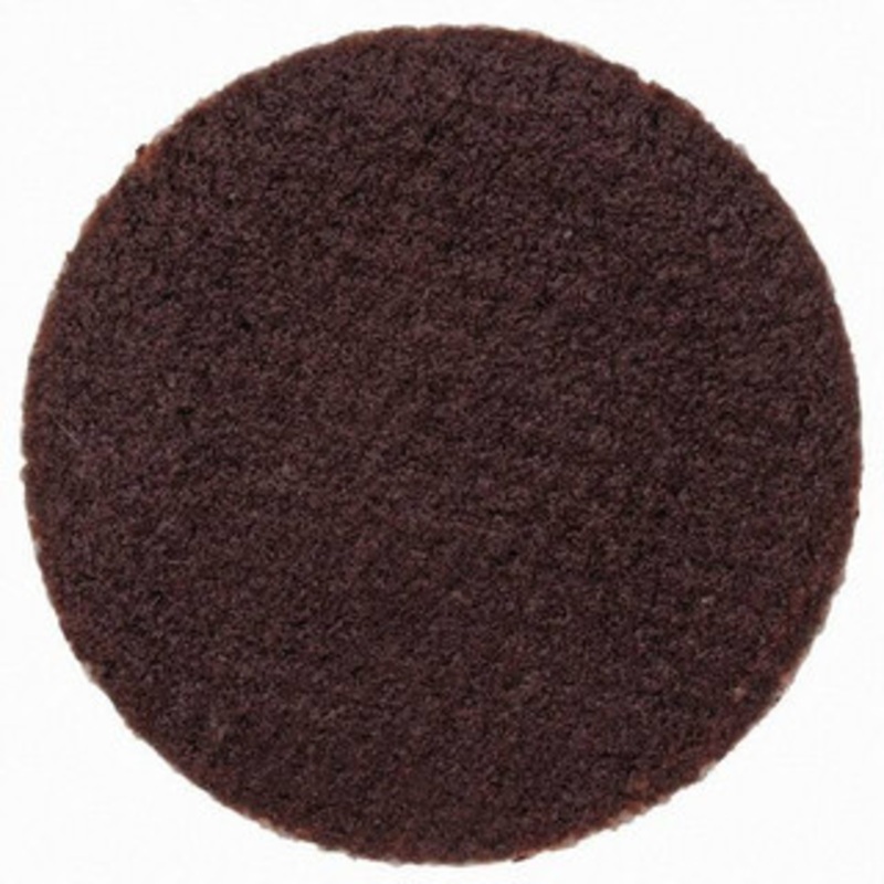 Merit Abrasives 3/4 320 Grit Aluminum Oxide Quick Change Disc Type P Attachment, Brown, Coated, Cloth Backing, 40,000 RPM, Power-Lock Type 1 Compatible 69957399748 – 32068124