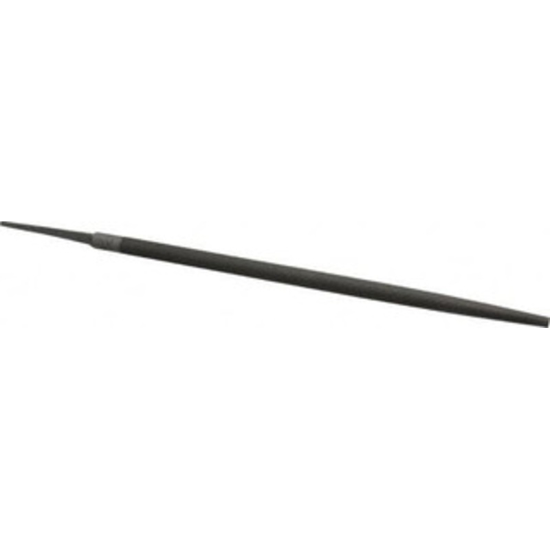 Nicholson 12 Long, Second Cut, Round American-Pattern File Single Cut, Tang 12166 – 80758428