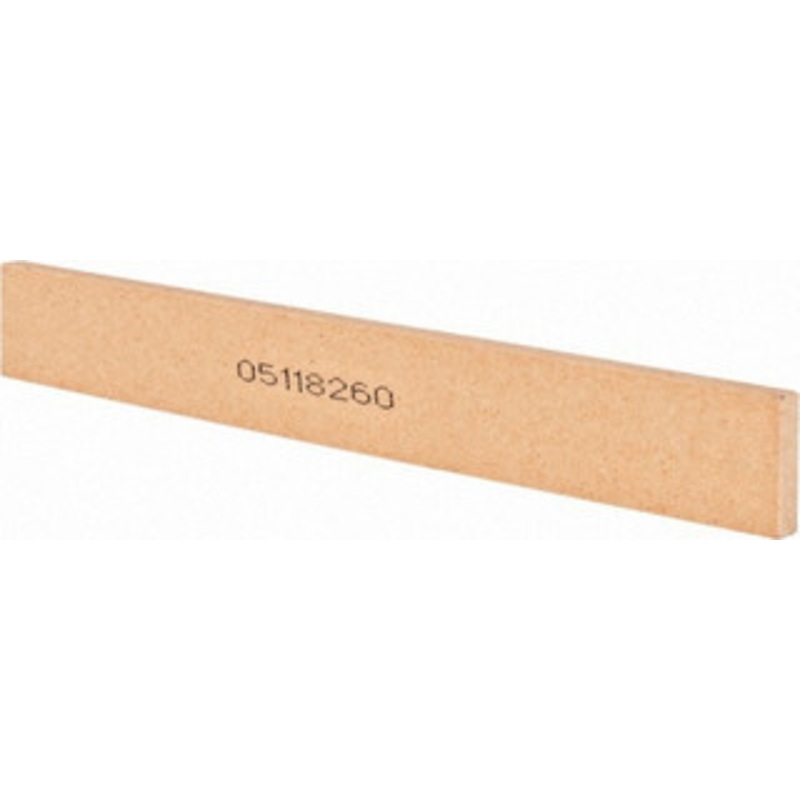 Norton 120 Grit Aluminum Oxide Rectangular Roughing Stone Fine Grade, 1 Wide x 8 Long x 1/4 Thick 61463605446 – 05118260
