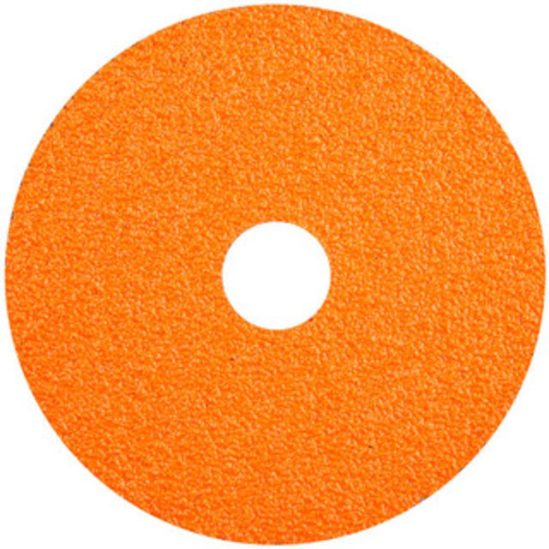 Norton 4-1/2 Diam, 7/8 Hole, 36 Grit Ceramic Alumina Fiber Disc Coarse, 11,000 Max RPM, Series BlazeX 69957370193 – 11020591