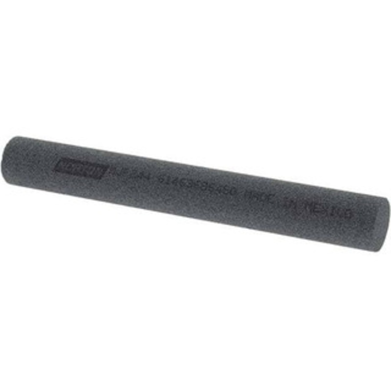 Norton 4 Long x 1/2 Diam x 1/2 Thick, Silicon Carbide Sharpening Stone Round, Medium Grade 61463686450 – 05139803