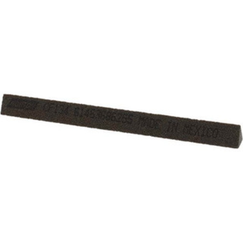 Norton 4 Long x 3/8 Wide x 3/8 Thick, Aluminum Oxide Sharpening Stone Triangle, Coarse Grade 61463686255 – 05139324