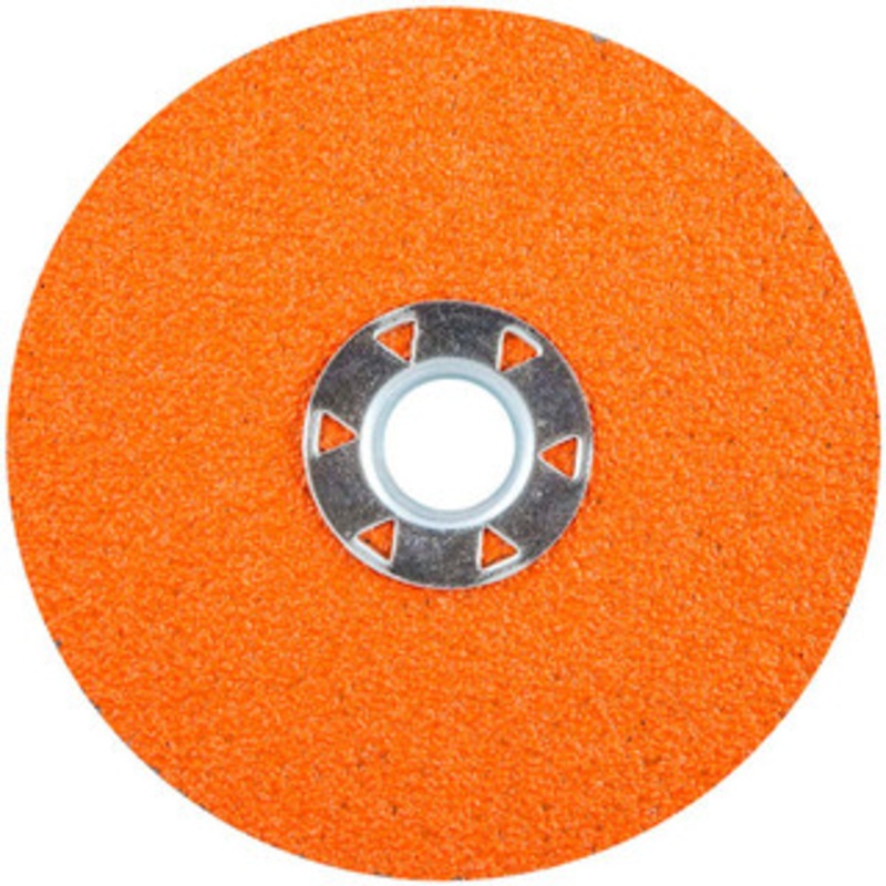 Norton 5 Diam, 5/8 Hole, 50 Grit Ceramic Alumina Fiber Disc Coarse, 10,000 Max RPM, Series BlazeX 69957370210 – 11020419