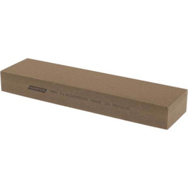Norton 8 Long x 2 Wide x 1 Thick, Aluminum Oxide Sharpening Stone Rectangle, Medium Grade 61463685630 – 05139563