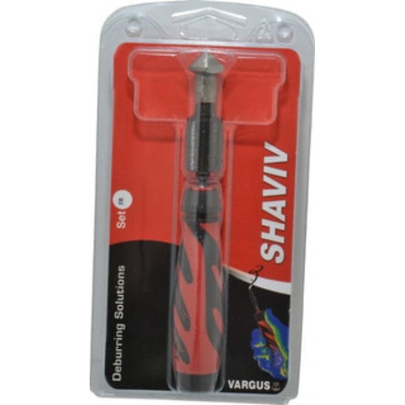 Shaviv 3 Piece High Speed Steel Hand Deburring Tool Set Blade Type F20, Holder Type FR, For Hole Edges 155-90072 – 02724912