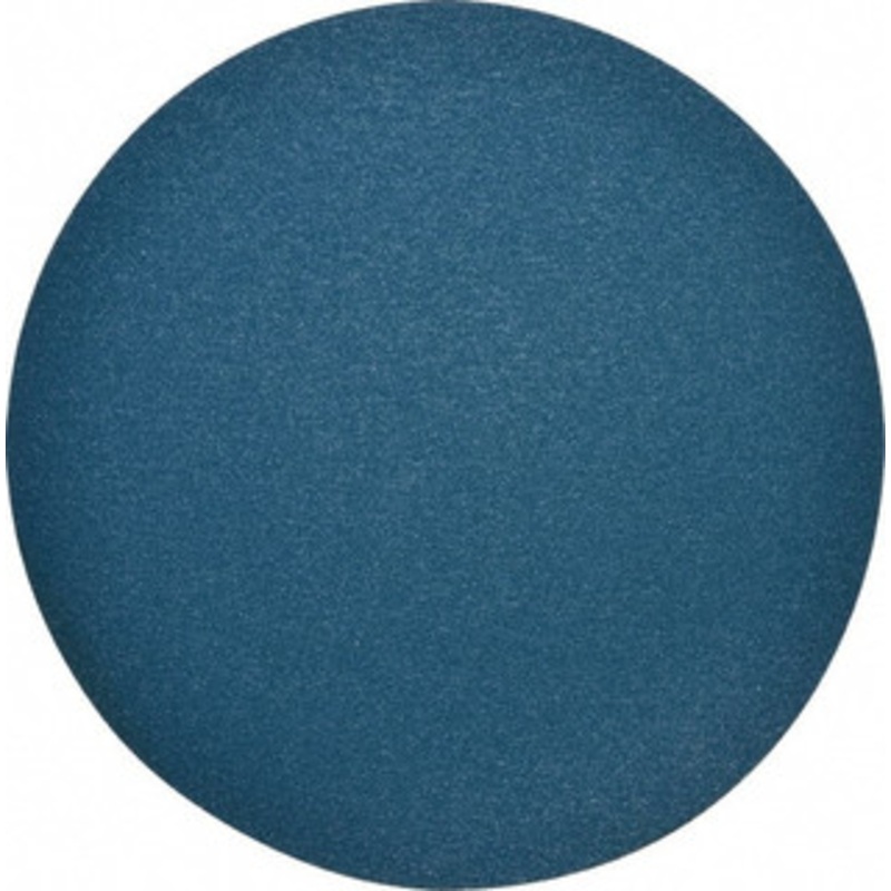 Superior Abrasives 24 Diam, 36 Grit Zirconia Alumina Adhesive PSA Disc Very Coarse Grade, Blue, X Weighted Backing, Flexible 17488 – 01008911