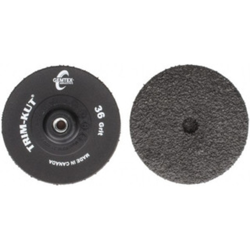 Value Collection 3 36 Grit Silicon Carbide Quick Change Disc Type S Attachment, Very Coarse Grade, Red, Coated, Plastic Backing 24330300 – 03689221