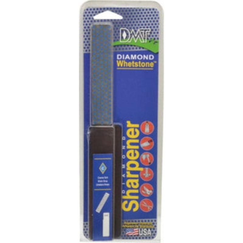 DMT Coarse Grade, Diamond Whetstone Sharpener 45 Micron, Diamond Area 4.3 Long x 7/8 Wide W4C – 90562190