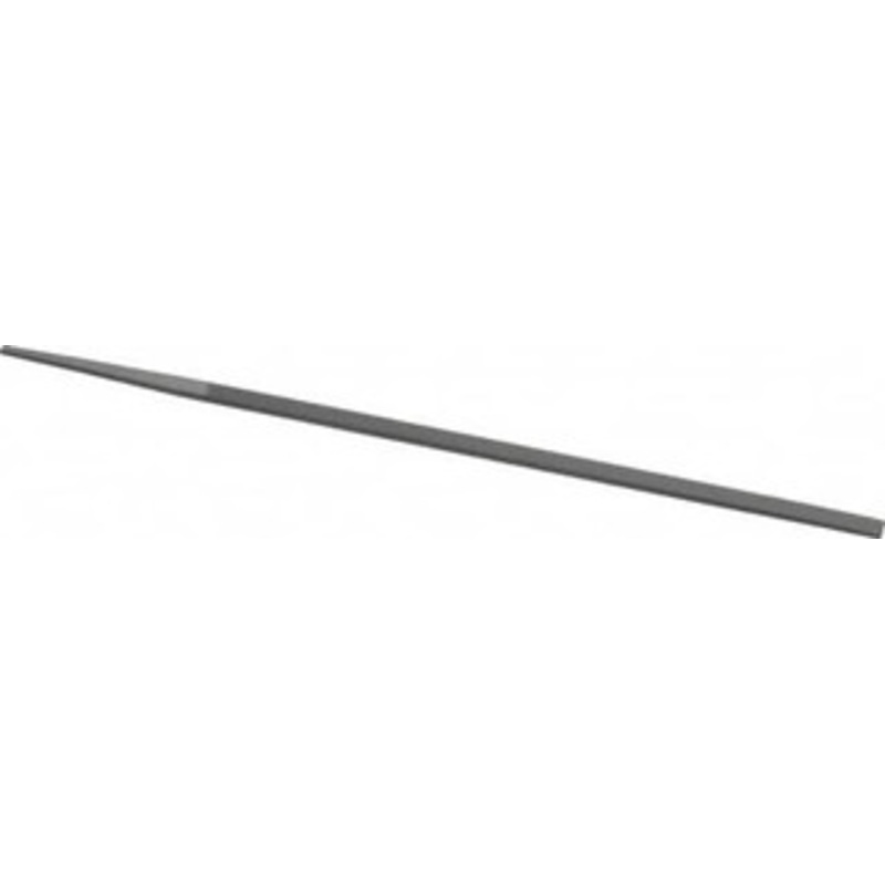 Grobet USA 8 Standard Precision Swiss Pattern Narrow Pillar File Double Cut, 0 Cut, 9/32 Width x 9/64 Thick, with Tang 31.213 – 60207404