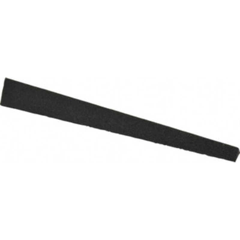 Made in USA 1/2 Wide x 4 OAL, Aluminum Oxide Sharpening Stone Triangle Tapered, Medium Grade, 120 Grit U339A – 05113386