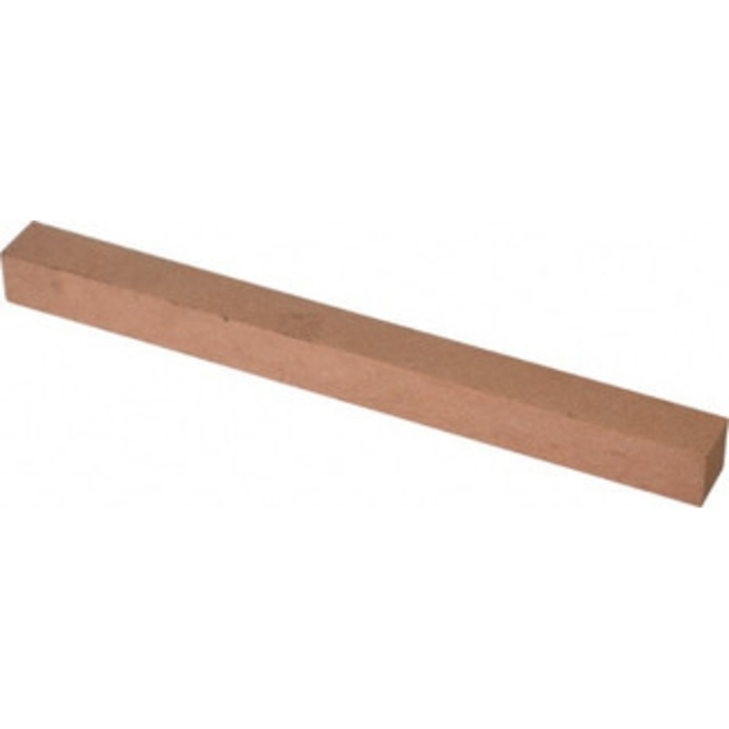 Made in USA 180 Grit Aluminum Oxide Square Polishing Stone Very Fine Grade, 1/2 Wide x 6 Long x 1/2 Thick 425-6185 – 05094503