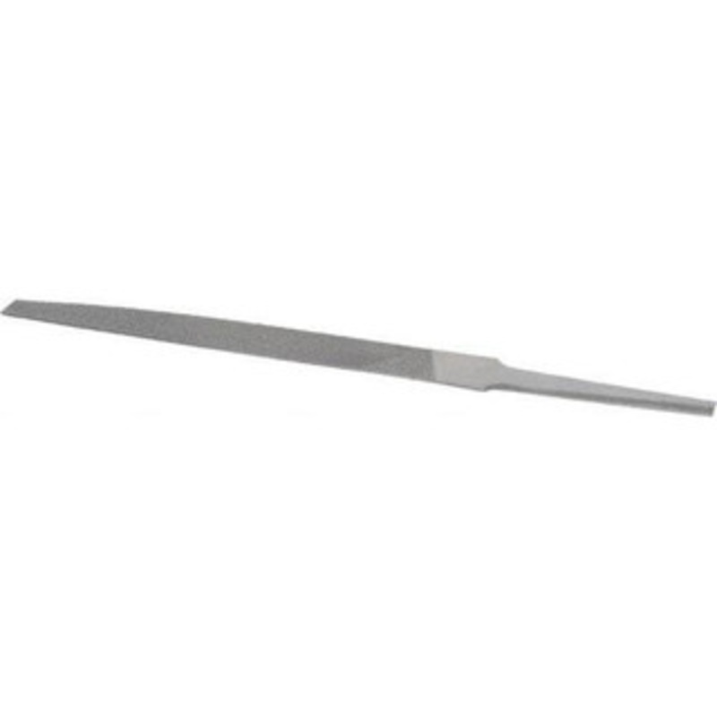 Nicholson 4 Long, Bastard Cut, Knife American-Pattern File Double Cut, 7/64 Overall Thickness, Tang 06711N – 80762016