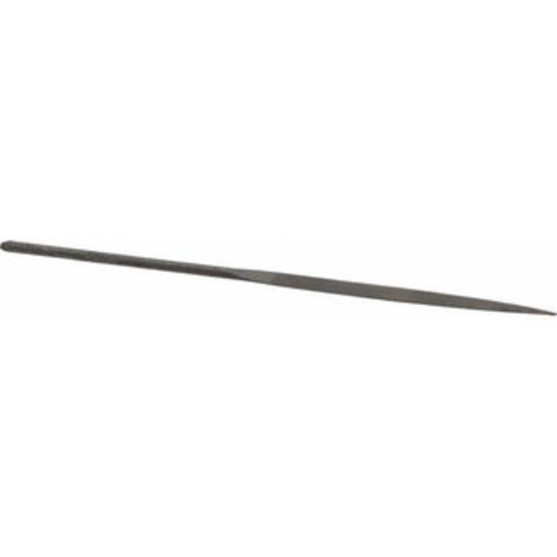 Nicholson 5-1/2 Needle Precision Swiss Pattern Half Round File 4 Cut, 2-1/2 LOC, with Handle T37458 – 60304037