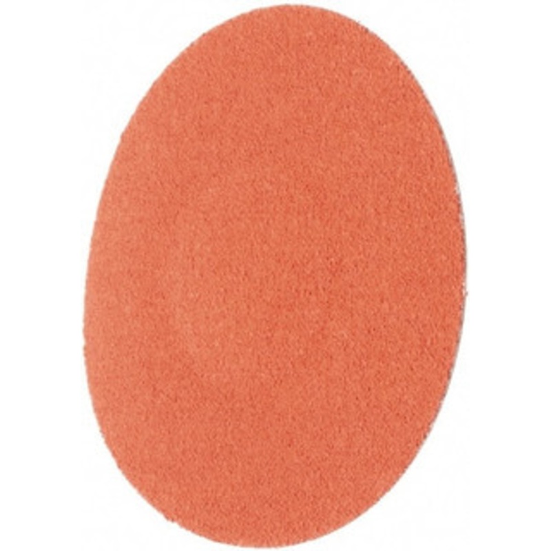 Norton 3 120 Grit Ceramic Alumina Quick Change Disc Type R Attachment, Fine Grade, Orange, Coated, Polyester Backing, Speed-Lok TR Compatible 66261043425 – 30644108