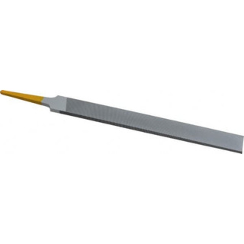 PFERD 8 Swiss Pattern Hand File Double Cut, Second Cut, 0 Cut, 25/32 Width x 7/32 Thick, with Tang 15104 – 74342882