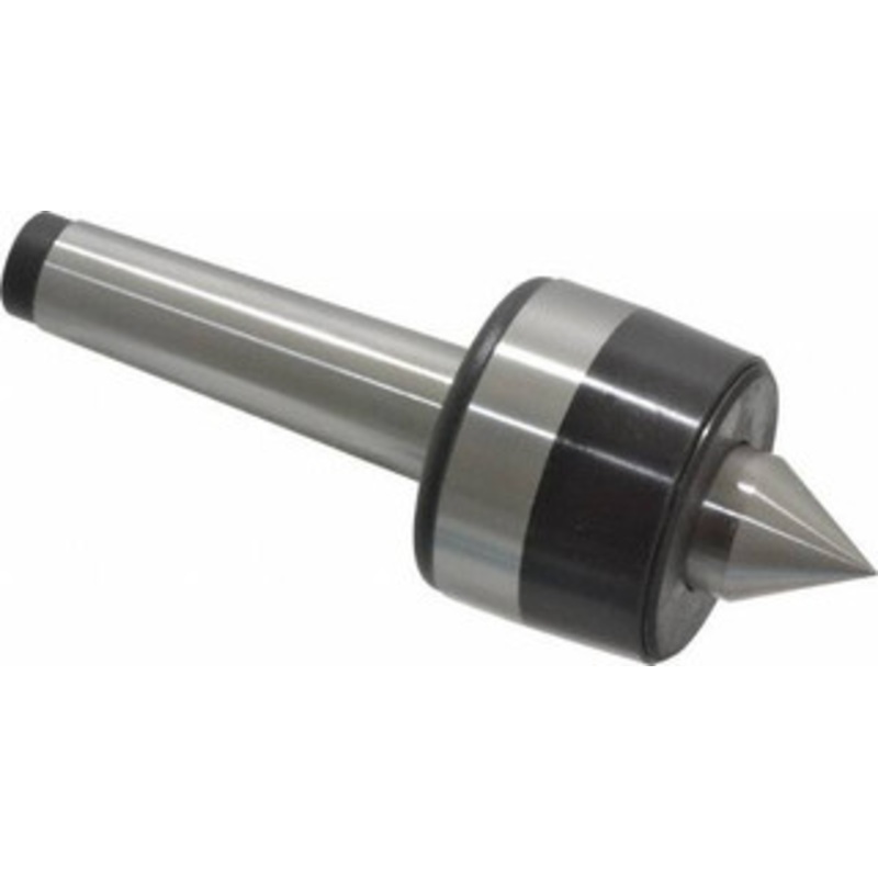 Bison MT3 Taper Shank, 2.2 Head Diam 925 Lb Capacity Live Center 4,000 Max RPM, 0.98 Point Diam, 1.12 Point Len, 925 Lb Max Workpc, 6.14 OAL, 1.12 Long Tip, Standard Point 7-565-103 – 00091231