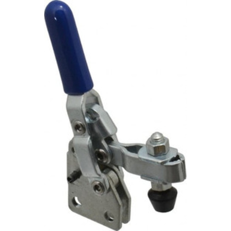 Gibraltar 100 Lb Holding Capacity, Vertical Handle, Manual Hold Down Toggle Clamp 60 Handle Movement, 110 Bar Opening, U-Bar, Straight Base, Carbon Steel GIB-U-110-2 – 77864437