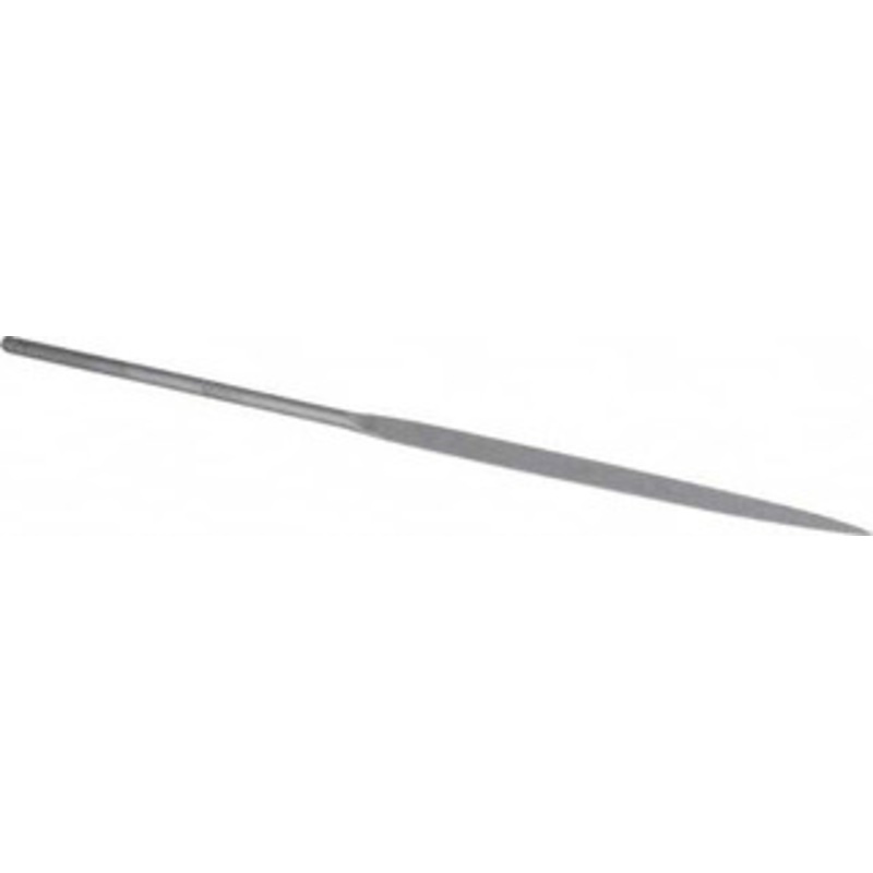Grobet USA 6-1/4 Needle Precision Swiss Pattern Marking File 4 Cut, 3 LOC, with Handle 31.575 – 06825814