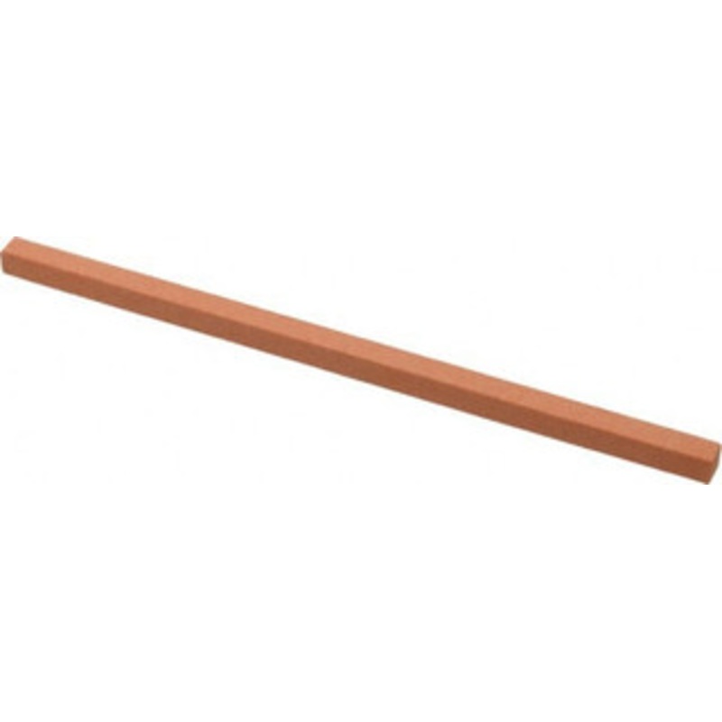 Made in USA 220 Grit Aluminum Oxide Square Polishing Stone Very Fine Grade, 1/4 Wide x 6 Long x 1/4 Thick 81-487-1 – 05943360