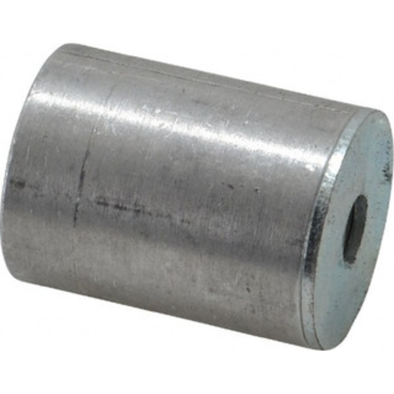 Mag-Mate 1/4-2 Thread, 1 Diam, 1-5/16 High, 43 Lb Average Pull Force, Neodymium Rare Earth Pot Magnet 5/16 Tapped Hole Depth, Aluminum Insulated NT1000 – 64826464