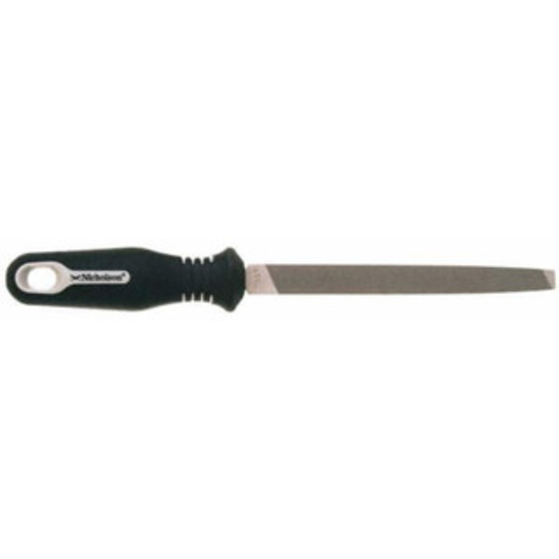Nicholson 8 Long, Bastard Cut, Mill American-Pattern File Single Cut, 9/64 Overall Thickness, Handle 21694HNN – 09145442