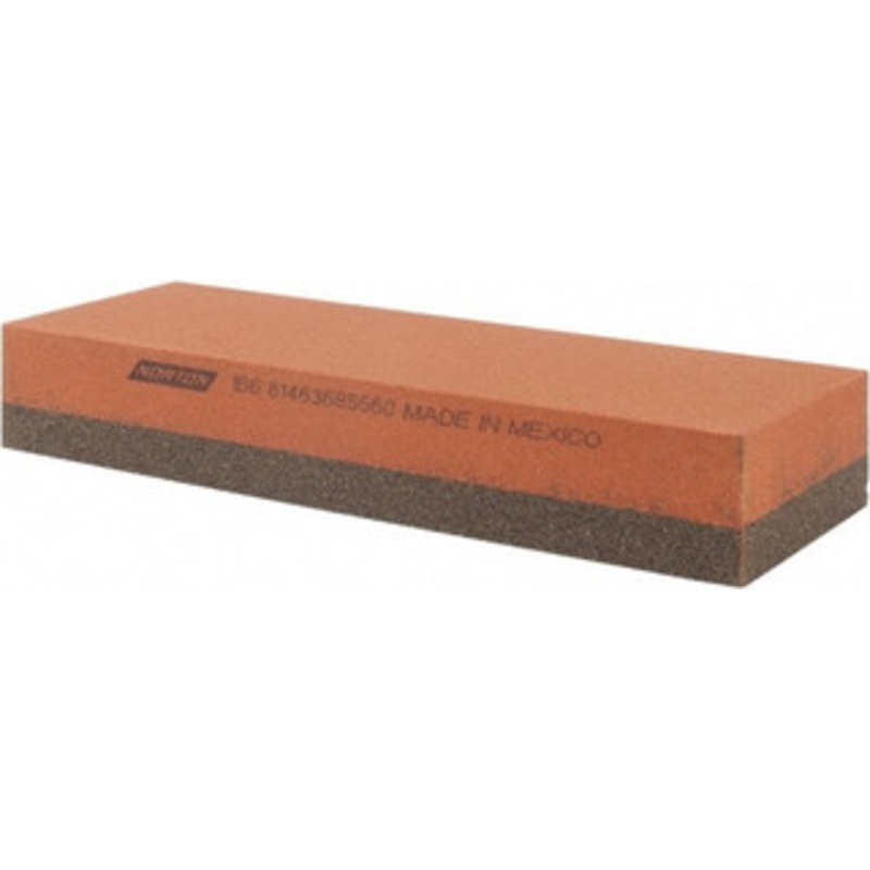 Norton 6 Long x 2 Wide x 1 Thick, Aluminum Oxide Sharpening Stone Rectangle, Coarse, Fine Grade 61463685560 – 05139605