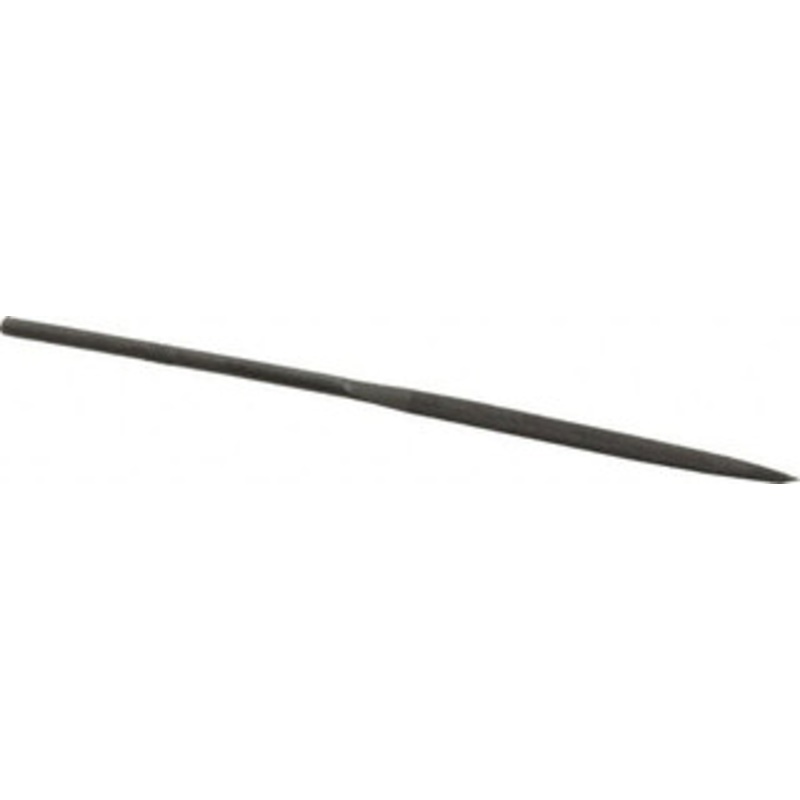 Value Collection 6-1/4 Needle Precision Swiss Pattern Half Round File 0 Cut, 0 Cut, 3 LOC, 6 Width x 0.09 Thick, with Handle 382-0602 – 00661207