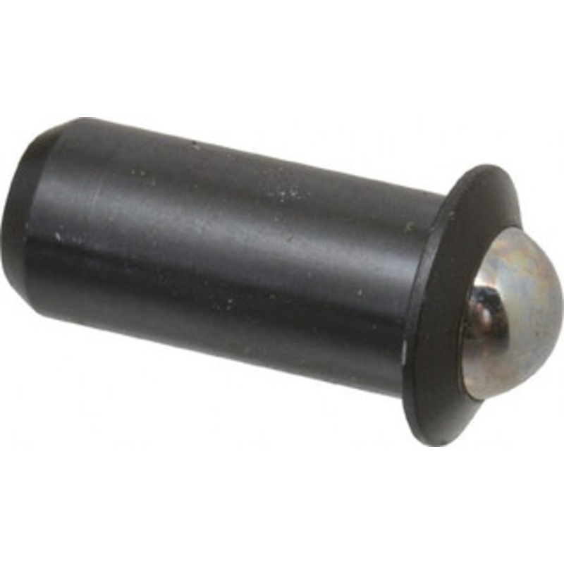 Gibraltar 1.1 Body Length x 1/2 Body Diam, 4 Lb Init to 9 Lb Final End Force, Steel Press Fit Ball Plunger 7/16 Ball Diam, 0.161 Max Ball Reach, 0.11 Flange Thickness SWPF10-8BLCZ-G – 59590638