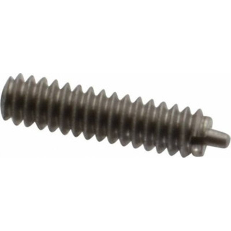 Gibraltar 6-32, 17/32 Thread Length, 1/16 Plunger Projection, Stainless Steel Threaded Spring Plunger 0.045 Max Plunger Diam, 17/32 Plunger Length, 0.5 Lb Init End Force, 1.5 Lb Final End Force SSW10-1A-G – 06694681