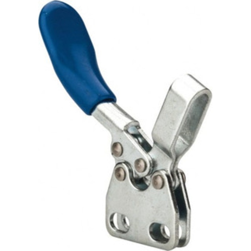 Gibraltar 60 Lb Holding Capacity, Horizontal Handle, Manual Hold Down Toggle Clamp 80 Handle Movement, 90 Bar Opening, U-Bar, Straight Base, Carbon Steel GIB-D-201I – 73952590